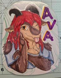 Badge comm for Ava
